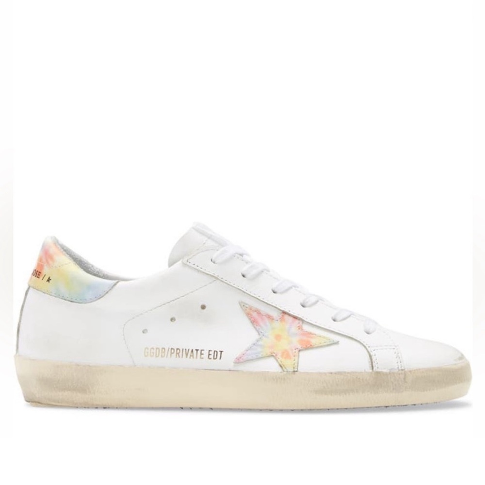 Golden Goose Authentic Superstar Tie Dye Low Top US 8.5 - Picture 3 of 16